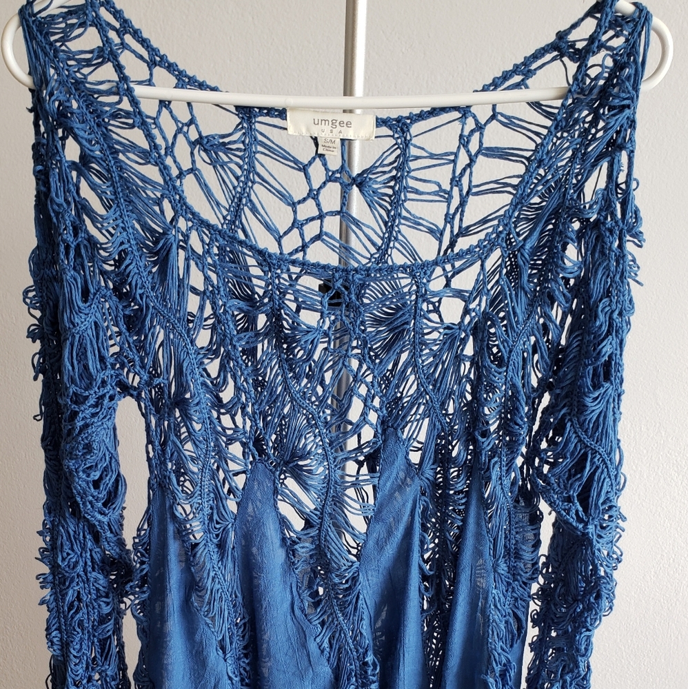 Blue tunic/Umgee